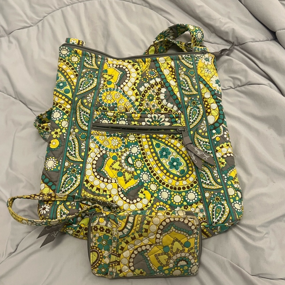 Vera Bradley purse and wristlet